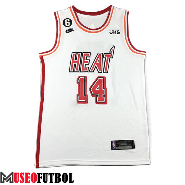 Camisetas Miami Heat (HERRO #14) 2023/24 Blanco -03