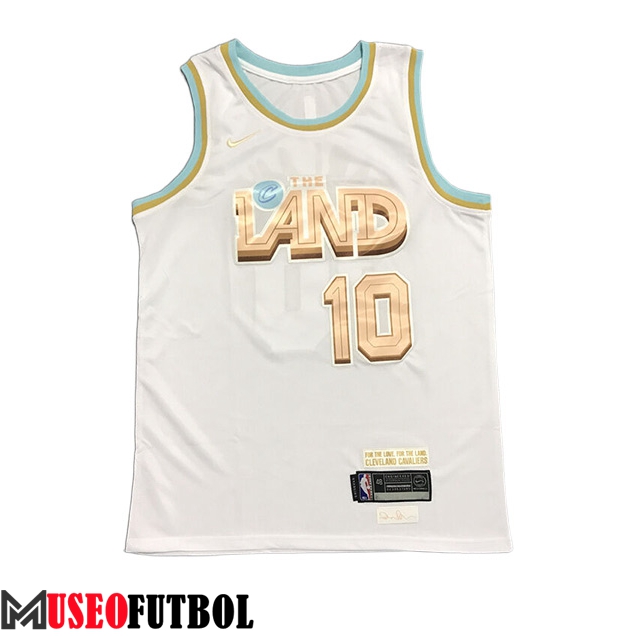 Camisetas Cleveland Cavaliers (GARLAND #10) 2023/24 Blanco -02