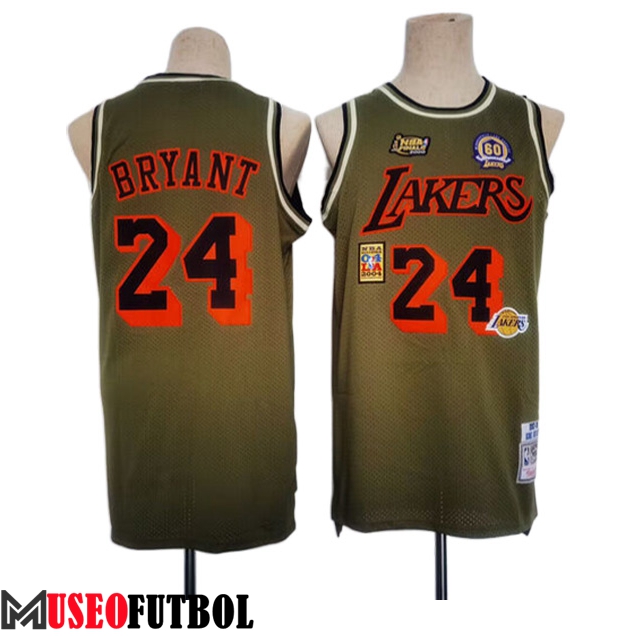 Camisetas Los Angeles Lakers (BRYANT #24) 2023/24 Marrón