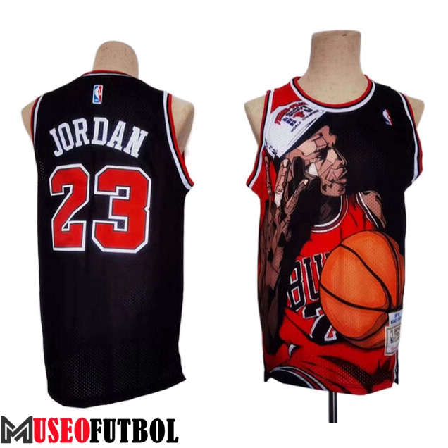 Camisetas Chicago Bulls (JORDAN #23) 2023/24 Negro -04