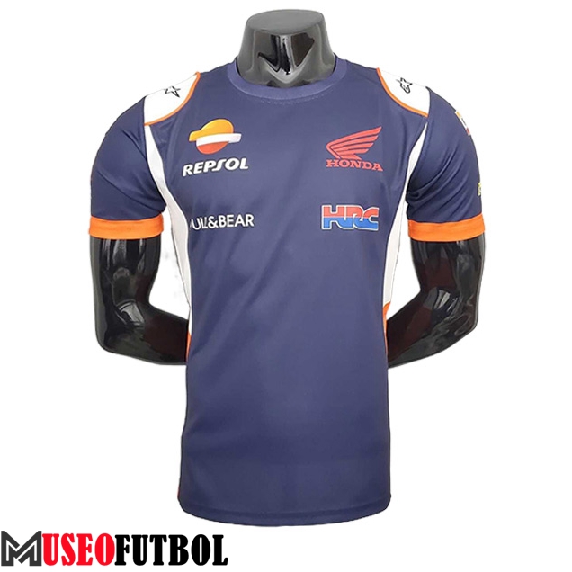 Camiseta de manga corta F1 Honda Team Azul marino 2023