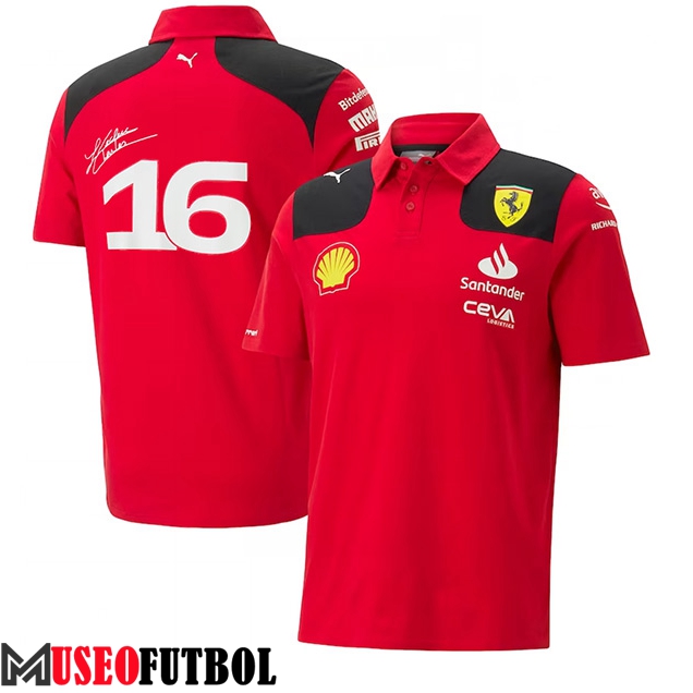 Polo F1 Scuderia Ferrari Team Rojo 2023