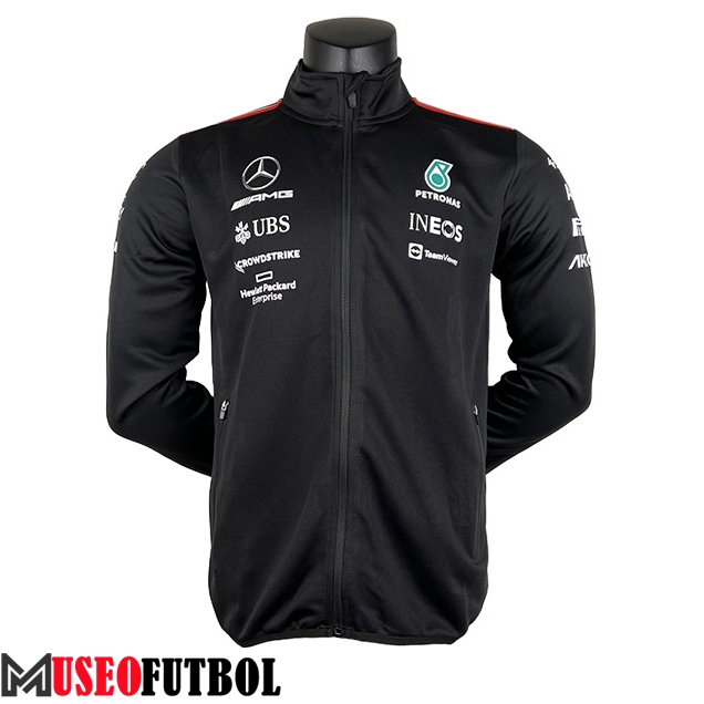 Chaquetas F1 Mercedes Benz Team Negro 2023