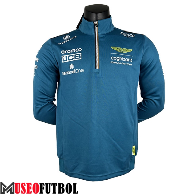 Sudadera F1 Aston Martin Team Verde 2023 -02