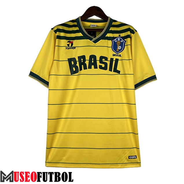 Camisetas De Futbol Brasil Retro Primera 1984