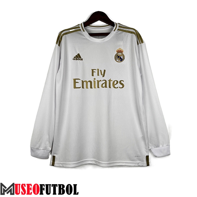 Camisetas De Futbol Real Madrid Retro Primera Manga Largas 2019/2020