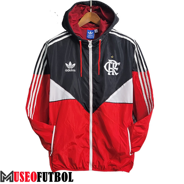 Rompevientos Flamengo Rojo/Negro/Blanco 2023/2024