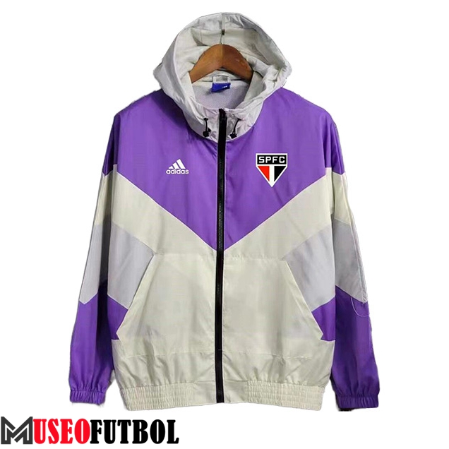 Rompevientos Sao Paulo FC Violeta/Gris 2023/2024