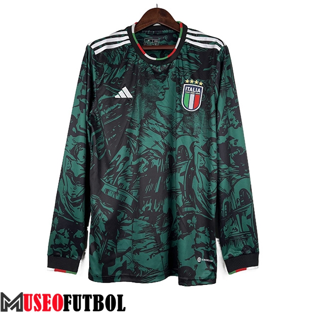 Camiseta Equipo Nacional Italia Manga Larga 2023/2024