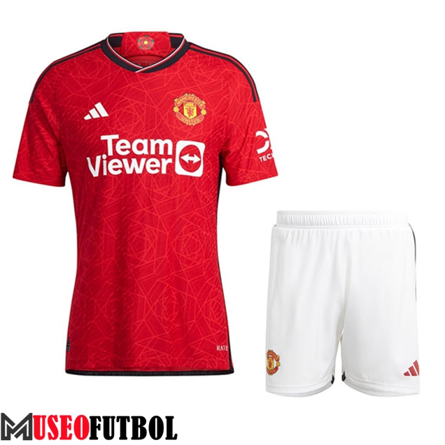 Camisetas Futbol Manchester United Primera + Cortos 2023/2024