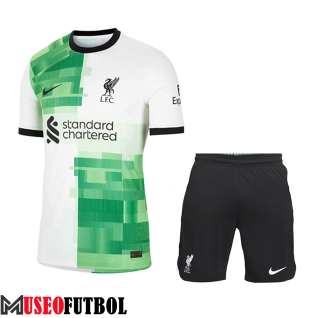 Camisetas Futbol FC Liverpool Segunda + Cortos 2023/2024