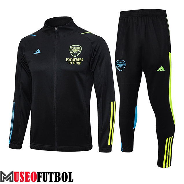 Chandal Equipos De Futbol - Chaqueta FC Arsenal Negro 2023/2024