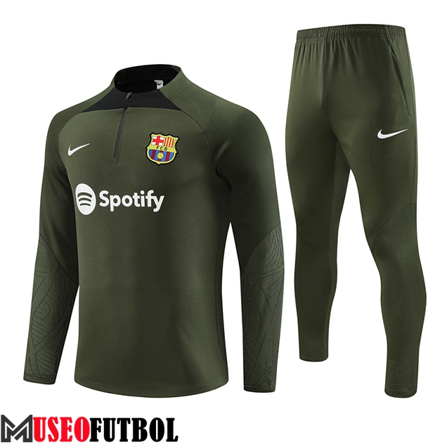 Chandal Equipos De Futbol FC Barcelona Verde 2023/2024 -05