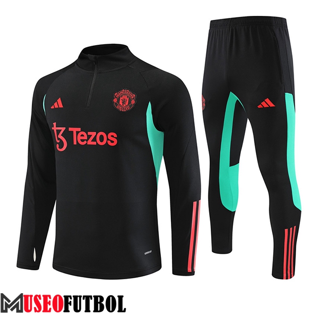 Chandal Equipos De Futbol Manchester United Negro 2023/2024 -03