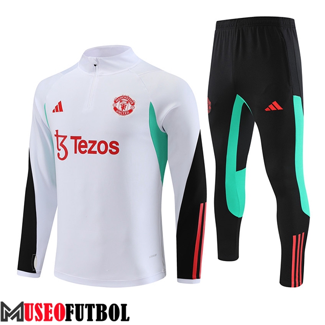 Chandal Equipos De Futbol Manchester United Blanco 2023/2024 -04