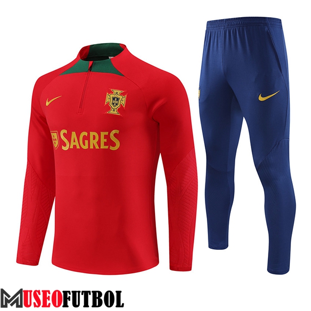 Chandal Equipos De Futbol Portugal Rojo 2023/2024