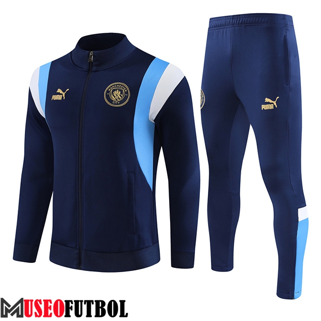 Chandal Equipos De Futbol - Chaqueta Manchester City Azul marino 2023/2024