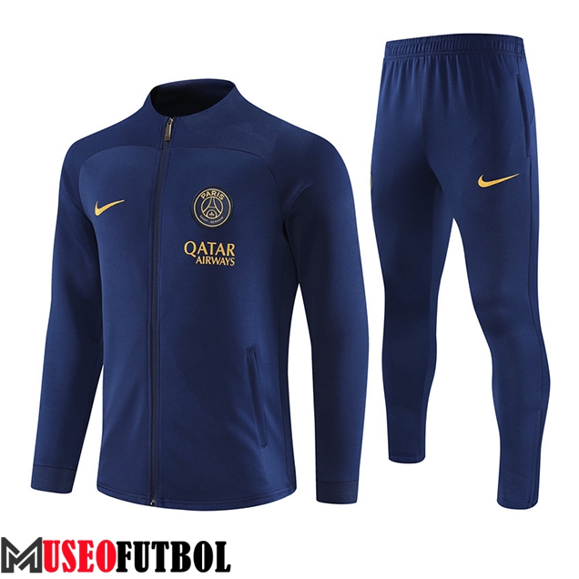 Chandal Equipos De Futbol - Chaqueta Paris PSG Azul marino 2023/2024 -03