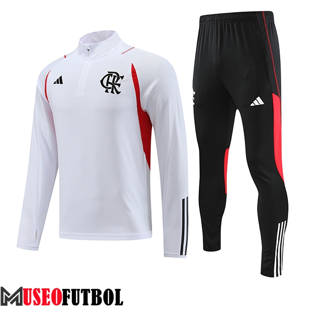 Chandal Equipos De Futbol Flamengo Blanco 2023/2024