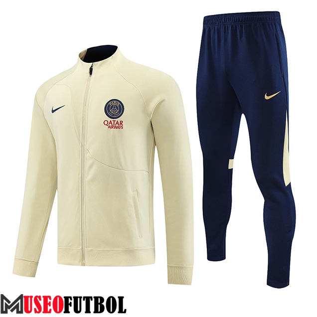 Chandal Equipos De Futbol - Chaqueta Paris PSG Blanco 2023/2024 -03