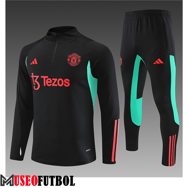 Chandal Equipos De Futbol Manchester United Ninos Negro 2023/2024 -03