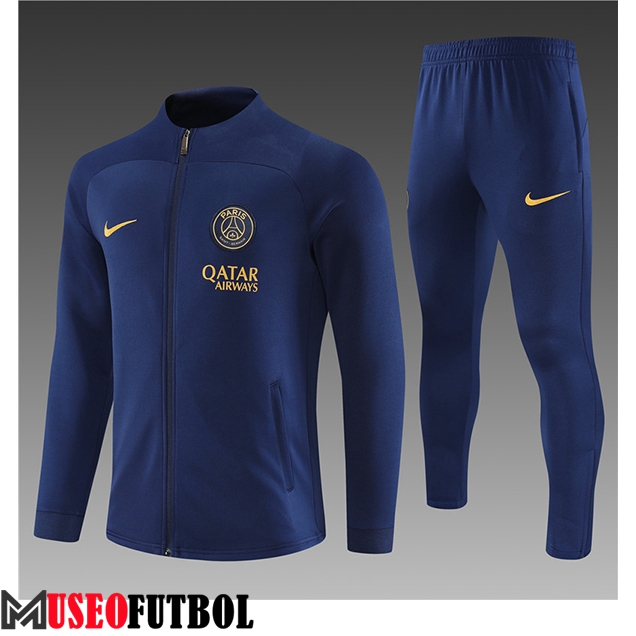 Chandal Equipos De Futbol - Chaqueta Paris PSG Ninos Azul marino 2023/2024