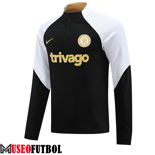 Sudadera De Entrenamiento FC Chelsea Negro 2023/2024