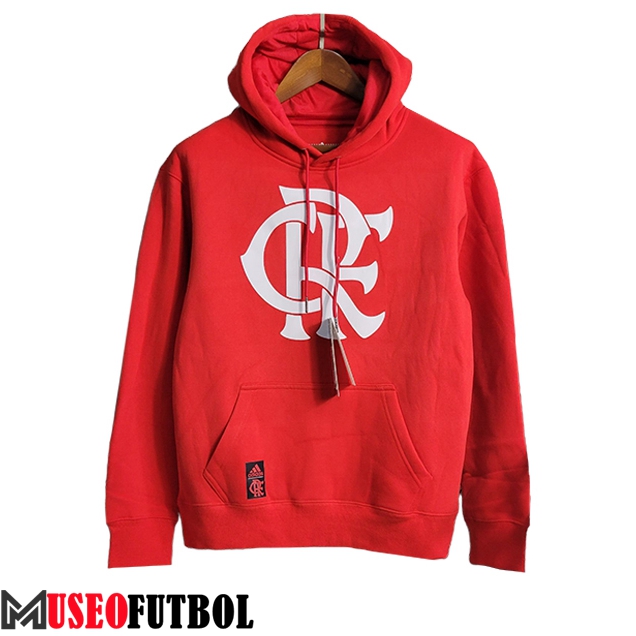 Sudadera De Entrenamiento Capucha Flamenco Rojo 2023/2024