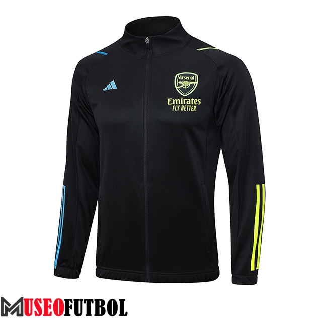 Chaquetas Futbol FC Arsenal Negro 2023/2024