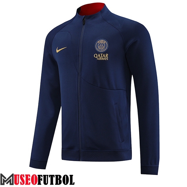 Chaquetas Futbol Paris PSG Azul marino 2023/2024 -02