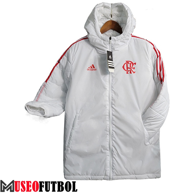 Chaqueta Con Capucha Flamenco Blanco 2023/2024