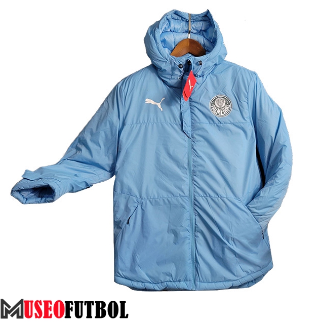 Chaqueta Con Capucha Palmeiras Azul Claro 2023/2024