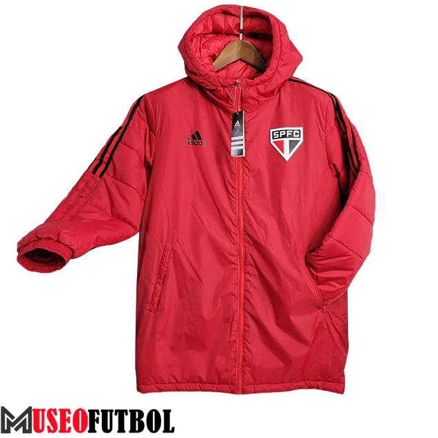 Chaqueta Con Capucha Sao Paulo FC Rojo 2023/2024