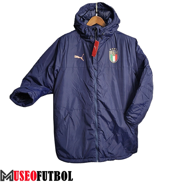 Chaqueta Con Capucha Italia Azul marino 2023/2024