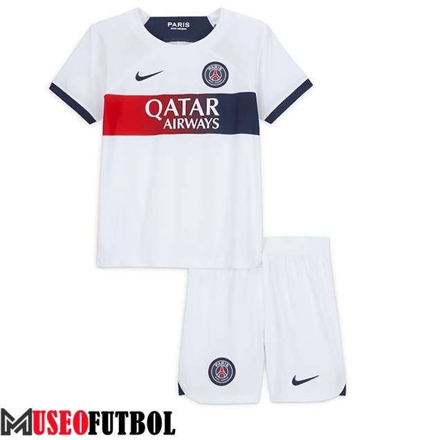 Camisetas De Futbol Paris PSG Ninos Segunda 2023/2024