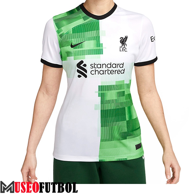 Camisetas De Futbol FC Liverpool Mujer Segunda 2023/2024