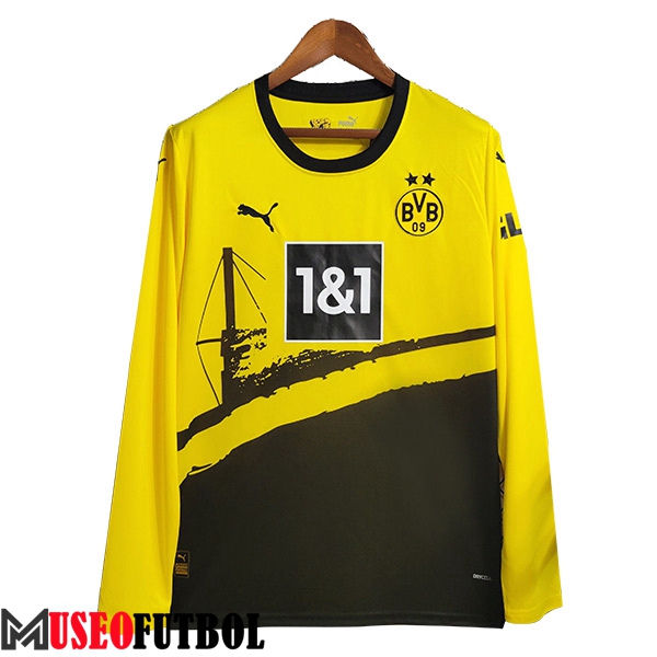 Camisetas De Futbol Dortmund Primera Manga Larga 2023/2024