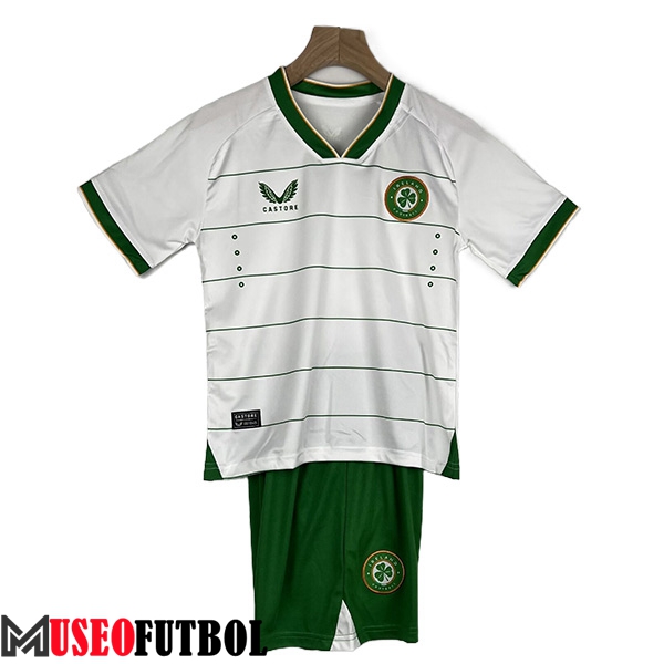 Camisetas De Futbol Irlande Ninos Segunda 2023/2024