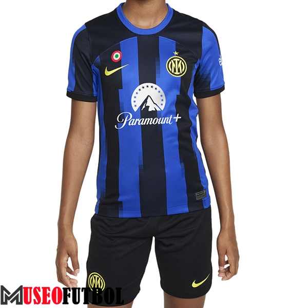 Camisetas De Futbol Inter Milan Ninos Primera 2023/2024