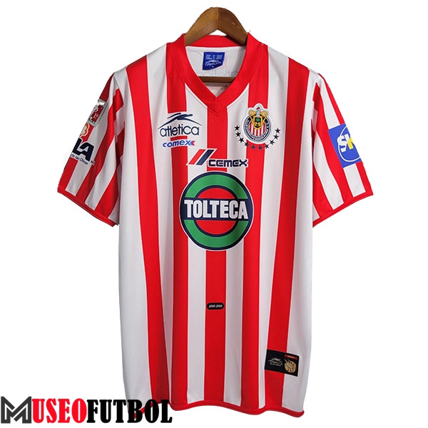 Camisetas De Futbol CD Guadalajara Retro Primera 2001/2002