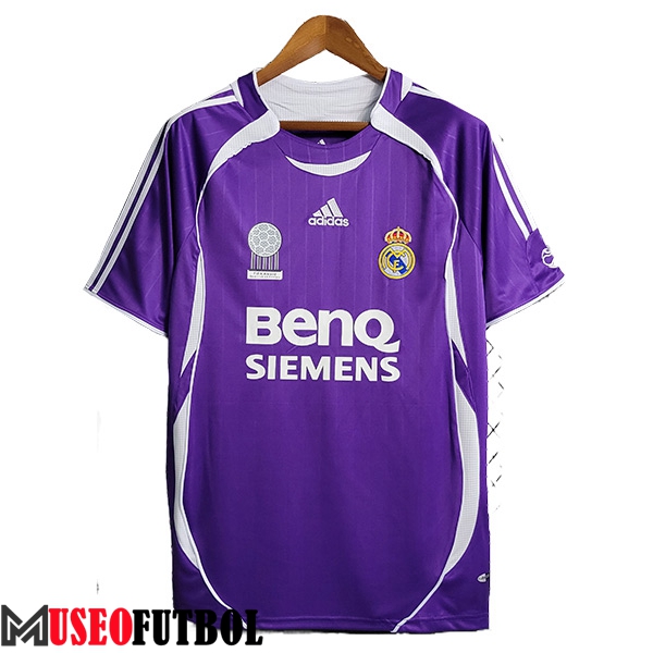 Camisetas De Futbol Real Madrid Retro Tercera 2006/2007