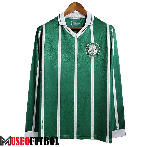 Camisetas De Futbol Palmeiras Retro Primera Manga Largas 1993/1994