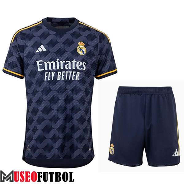 Camisetas Futbol Real Madrid Segunda + Cortos 2023/2024