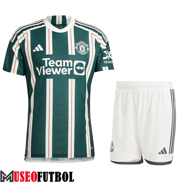 Camisetas Futbol Manchester United Segunda + Cortos 2023/2024