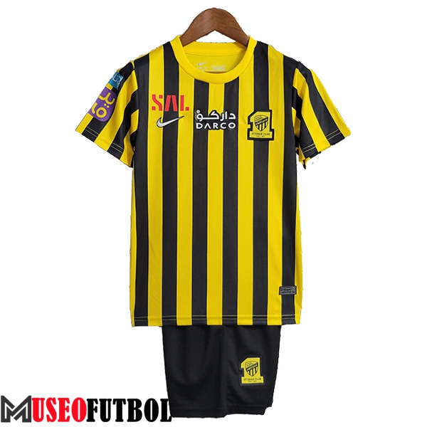 Nueva Camisetas De Futbol Al-Ittihad Ninos Primera 2023/2024