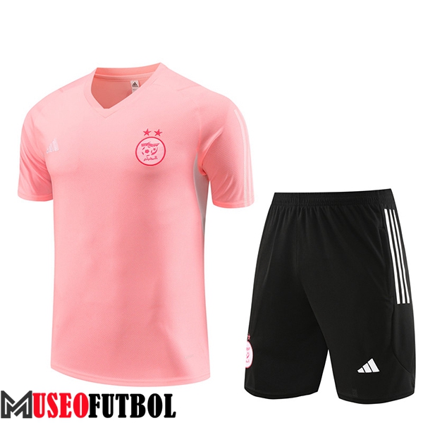 Camiseta Entrenamiento + Cortos Argelia Rosa 2023/2024