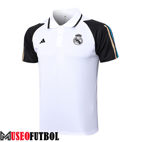 Camiseta Polo Real Madrid Blanco 2023/2024