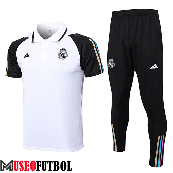 Camiseta Polo Real Madrid Blanco 2023/2024