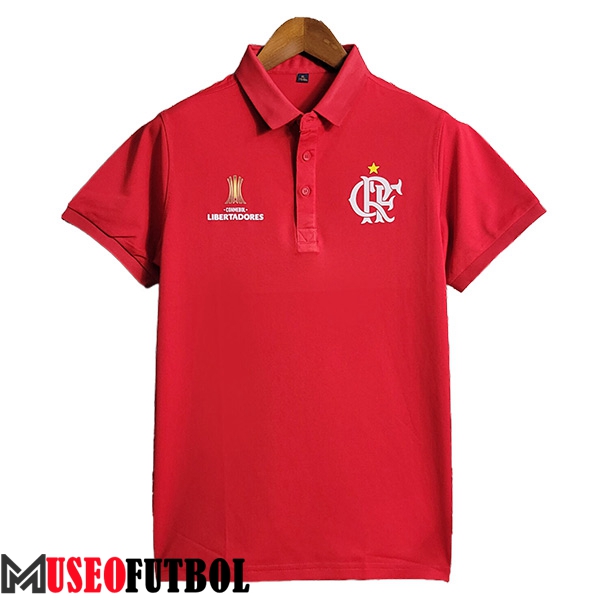 Camiseta Polo Flamengo Rojo 2023/2024 -03