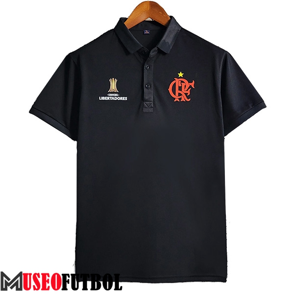 Camiseta Polo Flamengo Negro 2023/2024